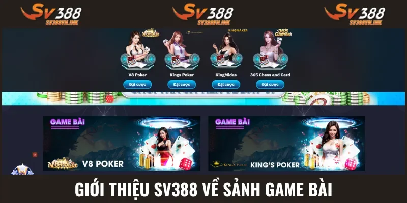 Game bài đa dạng thể loại